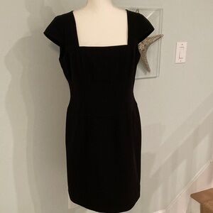 Evan Picone Classic Black Cocktail Dress. Size 10.